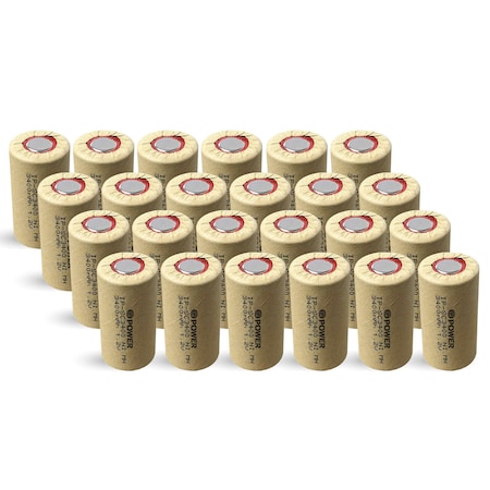 Ip Power Sub C Ni-Mh 3400mAh 24PK IP-NH-SC-3400-FT-24